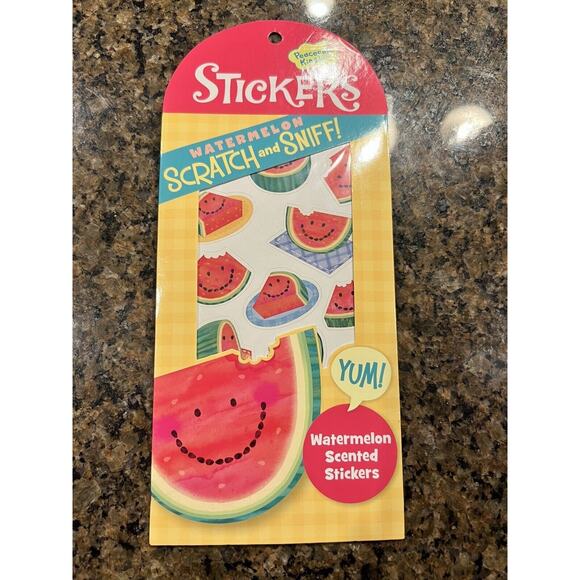 Peaceable Kingdom 2010 Scratch And Sniff Stickers Lot Of 5 New In Packaging - Picture 2 of 11